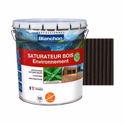 SATURATEUR BOIS ENVIRONNEMENT BIOSOURCÉ BLANCHON CHENE BRULE 0,75l