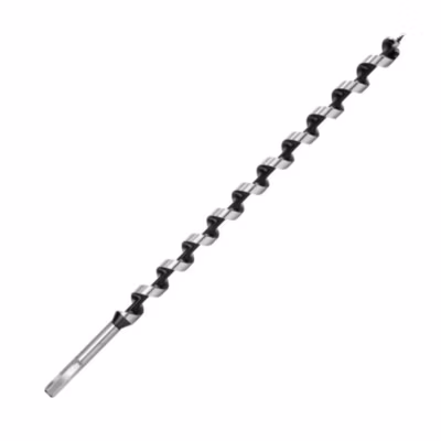 Mèche Hélicoïdale Acier D.18 x Lu. 160 x Lt. 235 mm – Q. 6 Pans – Précision et Performance pour Charpente – Diamwood