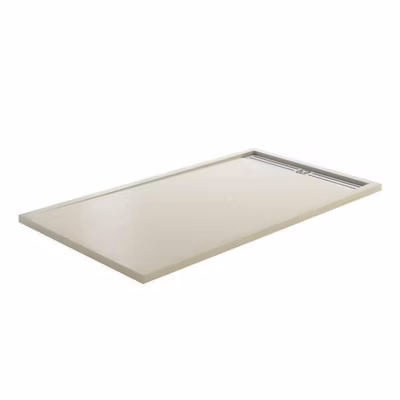 Style Plus – Receveur de Douche Extra-Plat – Résine Minérale – Élégant & Résistant – BEIGE – 200X70 CM