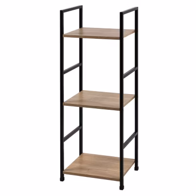 Etagère carrée 3 niveaux design industriel COLORADO