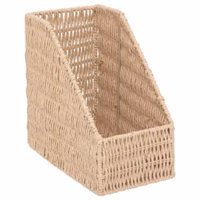 Range revue Kord en papier tressé – Beige- 5five