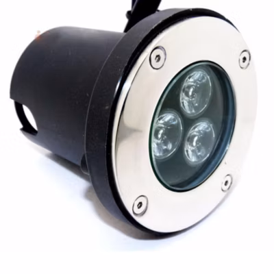 Spot LED Encastrable Extérieur IP65 220V Sol 3W 80 degrés – Blanc Neutre 4000K – 5500K – SILAMP