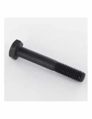 Corps de boulon filetage partiel Tête hexagonale TH M10X70 Classe 8.8 Pas fin Pas de 125 Acier brut – 1 pièce