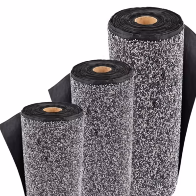 Bâche gravillonnée 12 m x 0,6 m de large pour les bordures de bassin, gris Aquagart