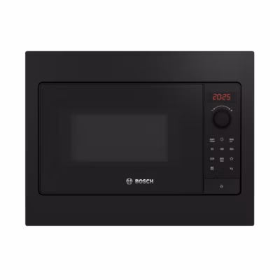 Micro-ondes encastrable 20l 1270w noir Bosch BFL523MB4 série 4