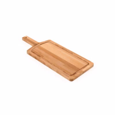 Planche à découper en bois non traité FIRTEN HÉVÉA naturelle