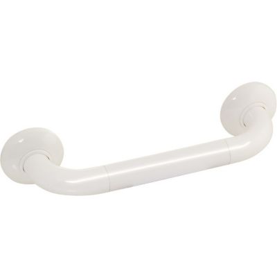 Barre d&rsquo;appui droite blanche – 580 mm – Diamètre 33 mm – polyalu – Pellet ASC
