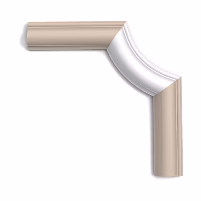 Angle arrondi pour cimaise P801C