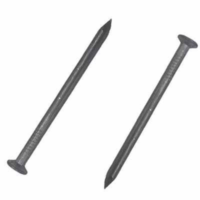 Clou  Pointe  tête plate acier d 4.50 x L 100 mm  boite de 5 Kg