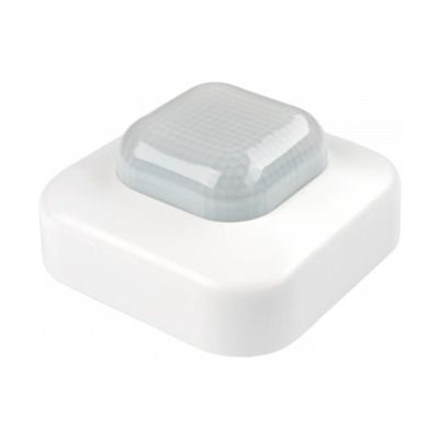 Détecteur de Mouvement Carré IP20 Blanc 20m 360 degrés 220V – SILAMP