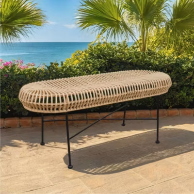 Banc en rotin Broocke, Wanda collection