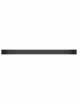 Grille d&rsquo;aération de cheminée graphite –  Loft 60×1000