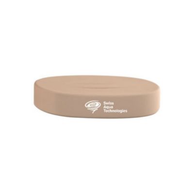 Swiss Aqua Technologies Infinitio Porte savon en céramique, Beige mat (SATDINFI39BE)