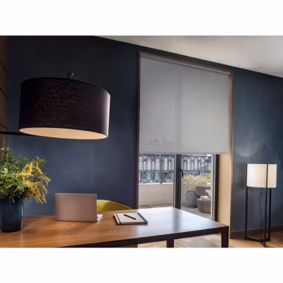 Store Enrouleur Screen – Easydeco – Gris – 85 x 250 cm