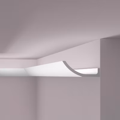 Corniche NMC WALLSTYL WT4 Moulure décorative Corniche de plafond Éclairage indirect