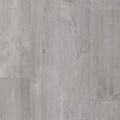 Sol PVC Textile – Aspect parquet chêne gris – Rouleau de 3m x 12m