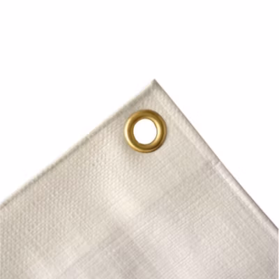 Bâche de Protection 280g/m 5x8m (40m) Blanche, Étanche et Résistante
