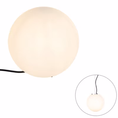 Lampe d&rsquo;extérieur moderne blanche 25 cm IP65 – Nura