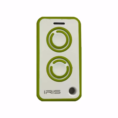 Télécommande universelle ITALFILE JANE IRIS TOP vert pour portails et garages et porte de garage