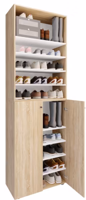 Chaussures Lona H. 220 x L. 70 x j. 40cm Sonoma Eiche