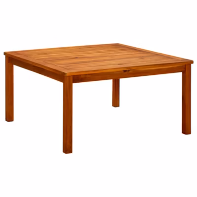 Table basse de jardin,Table Salon,Table d&rsquo;appoint 85x85x45 cm Bois solide d&rsquo;acacia