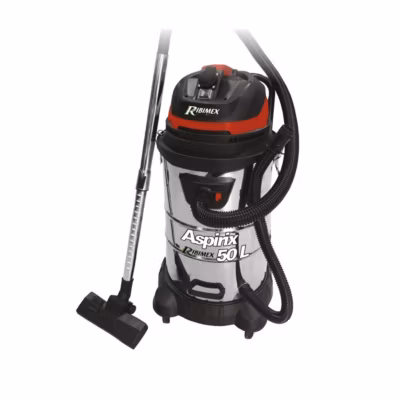 Aspirateur cuve 50l 1200w inox/noir Ribimex PRASP51LPE