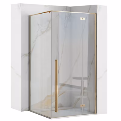 Cabine de douche REA Fargo Gold 80×100