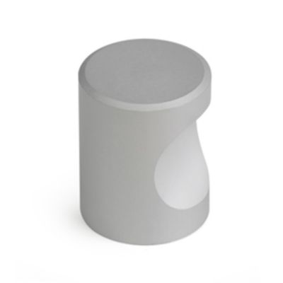 Bouton de meuble diamètre 20 mm aluminium anodisé mat lot de 36 piéces