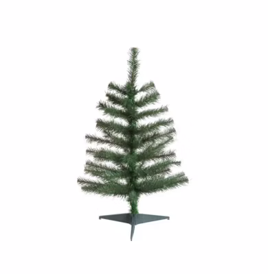 Sapin de Noël avec pied en plastique