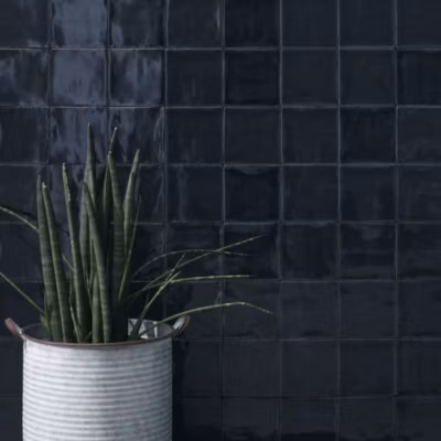 Carrelage Effet Zellige Bleu Nuit FES 13x13cm Blu – Les Carreaux de Jean