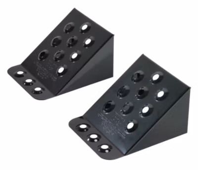 KS Tools – 160.0381 – Paire de cales roues métallique PL 230 x 220 x 125  mm