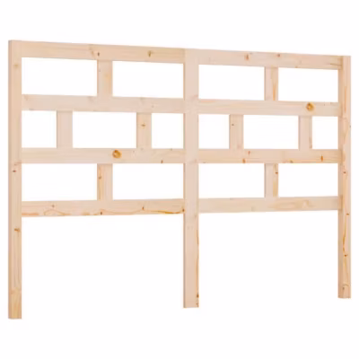 vidaXL Tête de lit, 141x4x100 cm Bois massif de pin