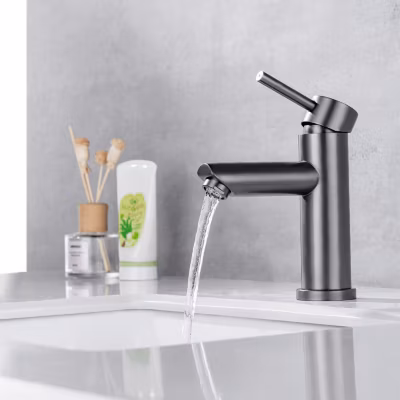 Mitigeur de lavabo LOMAZOO anthracite Evelyn