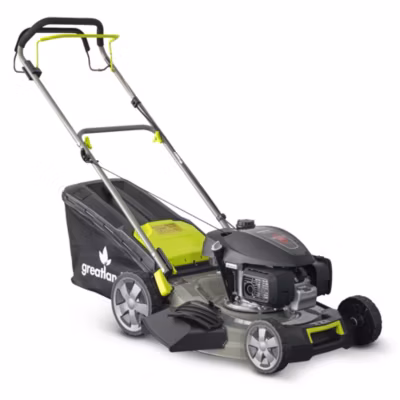 Tondeuse thermique tractée 167CC avec moteur Honda, mulching et éjection latérale
