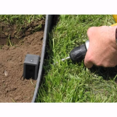 Bordure de jardin Ecolat – Rouleau – H14cm x 10m – Noir – Ecoo