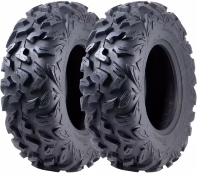 Pneus pour quad 25×8.00R12, 205/80R12 OBOR Vulture, 6 plis, homologués pour la route, 60J, 250 kg (jeu de 2)