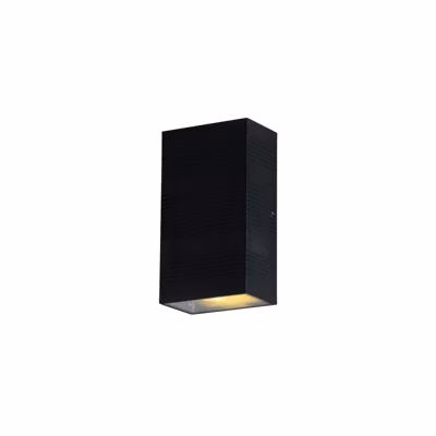 Applique Murale LED 2x5W 2x345lm Rectangulaire Blanc Naturel 4000K Gris IP54