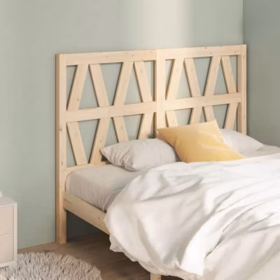 vidaXL Tête de lit 141x4x100 cm Bois massif de pin 818615