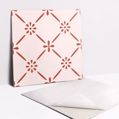 Carreaux vinyle Tulup 30×30 cm Composition des ornements 9 pcs