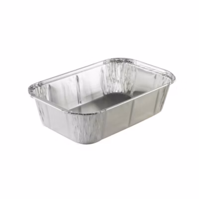 25 Plats à Gratin Rigides en Aluminium 1650 ml (254 x 160 x H. 60 mm) Pratiques et Résistants – D-Work
