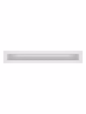 Grille d&rsquo;aération de cheminée blanc – Loft 60×400