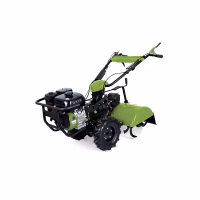 Motoculteur à essence Moteur 4T 7CV 212 cm3 Motobineuse Thermique avec Fraises double sens VITO