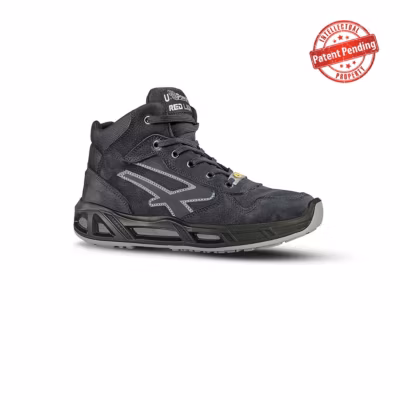 Chaussures de sécurité montantes LIFT CARPET S3 CI SRC ESD Upower – cuir nubuck hydrofuge, embout alu, semelle anti-perforation