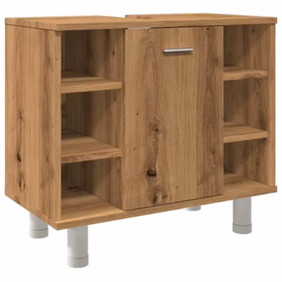 Armoire de salle de bain chêne artisanal 60x32x53,5 cm vidaXL