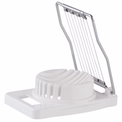 Coupe-œuf dur plastique et inox Fackelmann Handmade Tradition