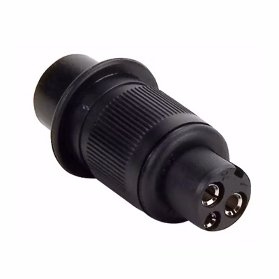 Connecteur femelle 12/24 V à 3 pôles