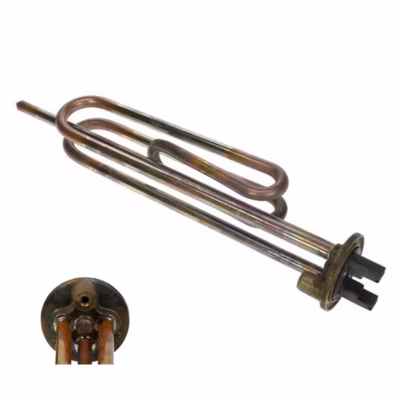 RESISTANCE 2400W Diam.48  Long. 270mm + PORTE ANODE M6