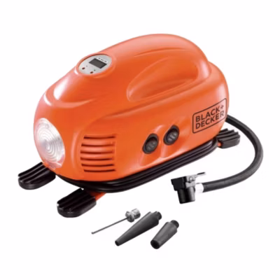 Black & Decker – Compresseur (Prise européenne) Orange (Taille unique)