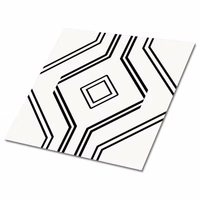 Carreaux vinyle Tulup 30×30 cm Traits géométriques 9 pcs