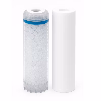 Pack cartouches polyphosphate et anti-sédiments 9 » 3/4 filtre à eau sous évier – 20 µm